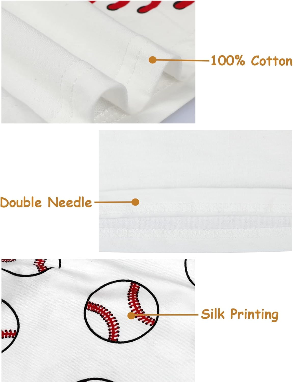 A&J DESIGN Cotton Sports Pjs for 2-14 Years Kids, 2-Piece Pajamas Set - Image 5