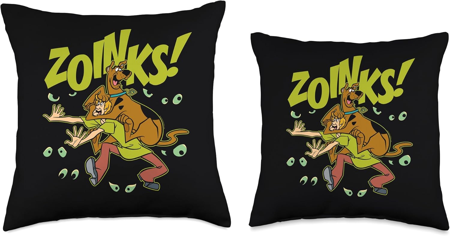 Scooby-Doo Shaggy Zoinks Throw Pillow