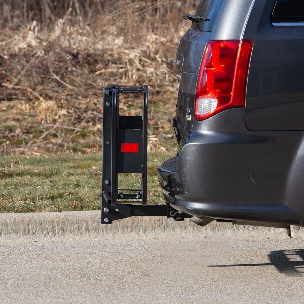 Elevate Outdoor CCB-F6020-DLX 60" Long Steel Basket Folding Hitch Cargo Carrier : Automotive