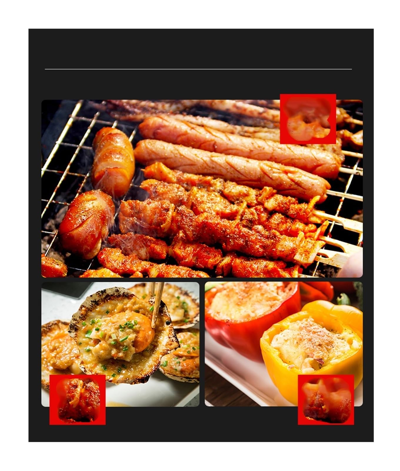 Barbecue a gas in acciaio inox con fornello laterale, griglia da patio in stile americano, per cucinare all'aperto in giardino, patio e cortile della villa
