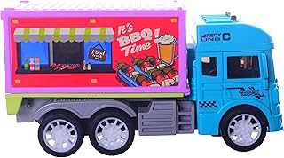 It'S Bbq Time Truck Toy For 3 Years And Above - Turqoise Purple