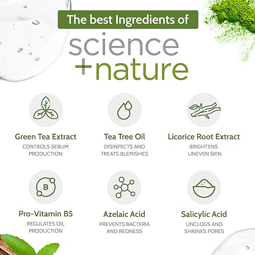 Miniatura 6 de Exposed Skin Care Kit de tratamiento para el acné incluye limpiador facial tónico limpiador suero para tratamiento del acné suero de poros