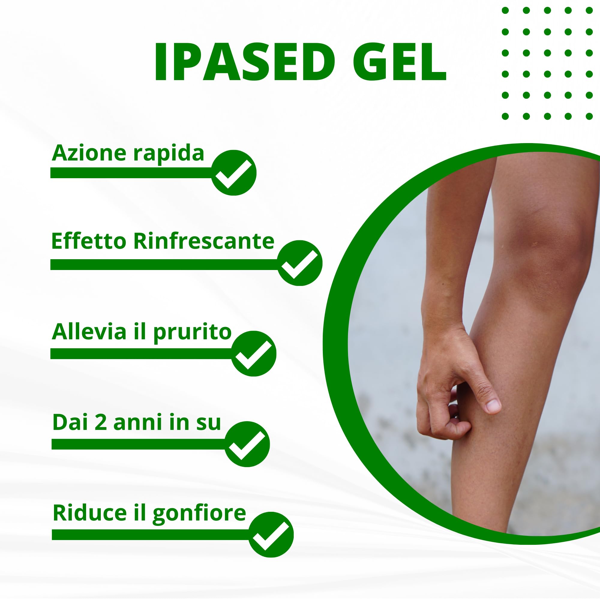 Dopo Puntura Zanzare, Meduse e Insetti, con Aloe Vera e Olio di Menta Piperita, Per un Sollievo Immediato, 30 ml