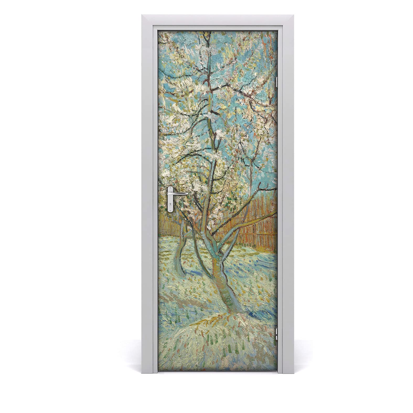 Autocollant de porte arbre 77x200cm Coloray papier peint mural