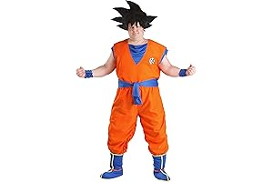 Authentic Dragon Ball Z Adult Plus Size Goku Costume