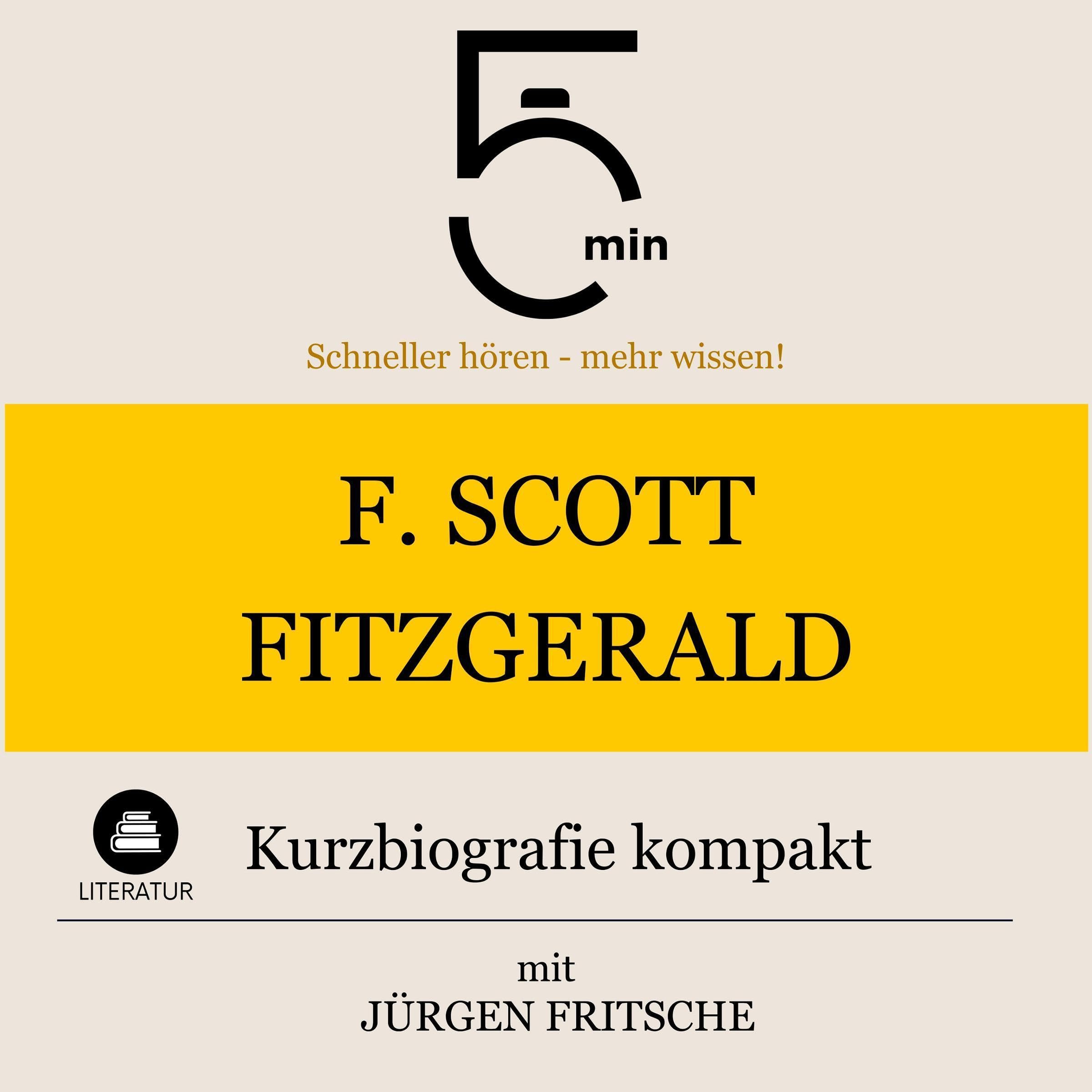 Cover art for F. Scott Fitzgerald - Kurzbiografie kompakt