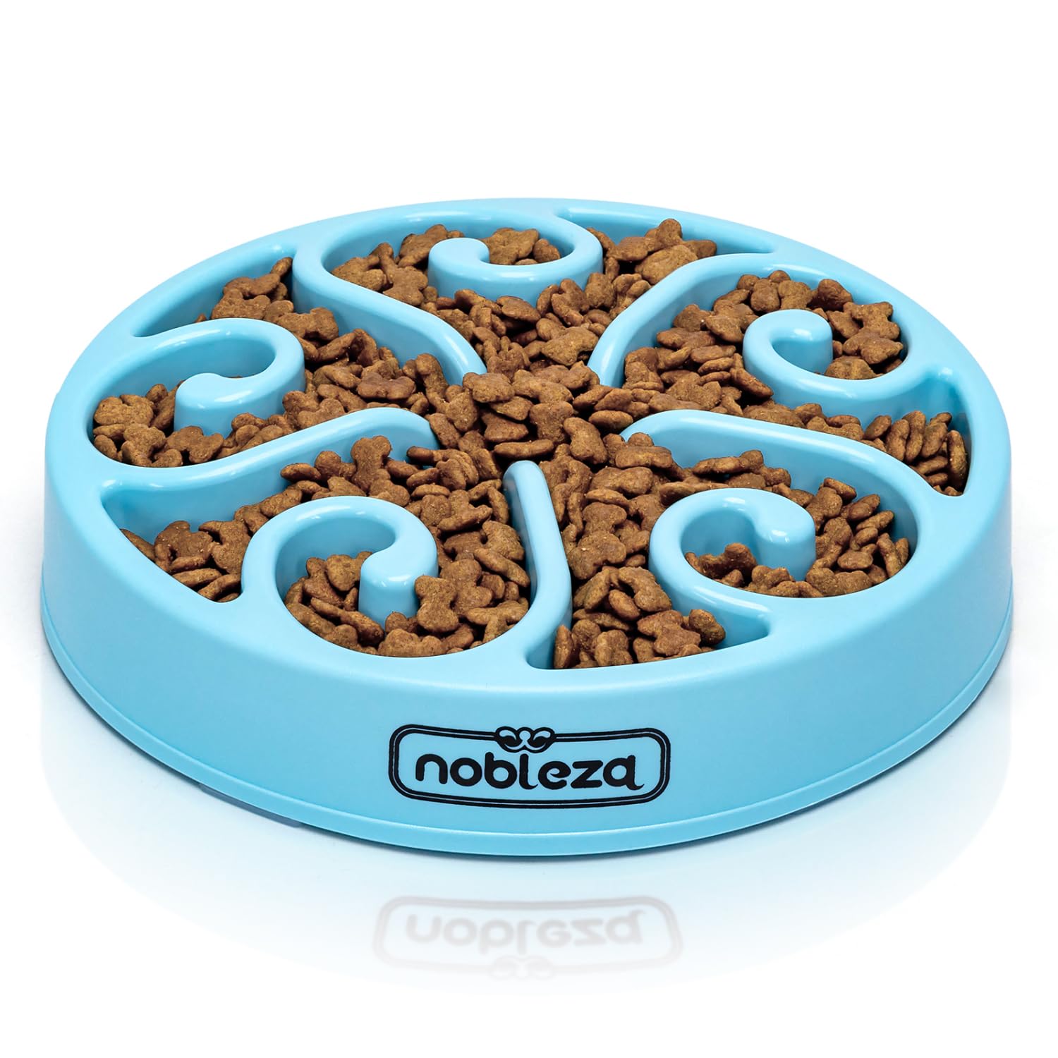 Nobleza Dog Slow Feeder Bowl Blue