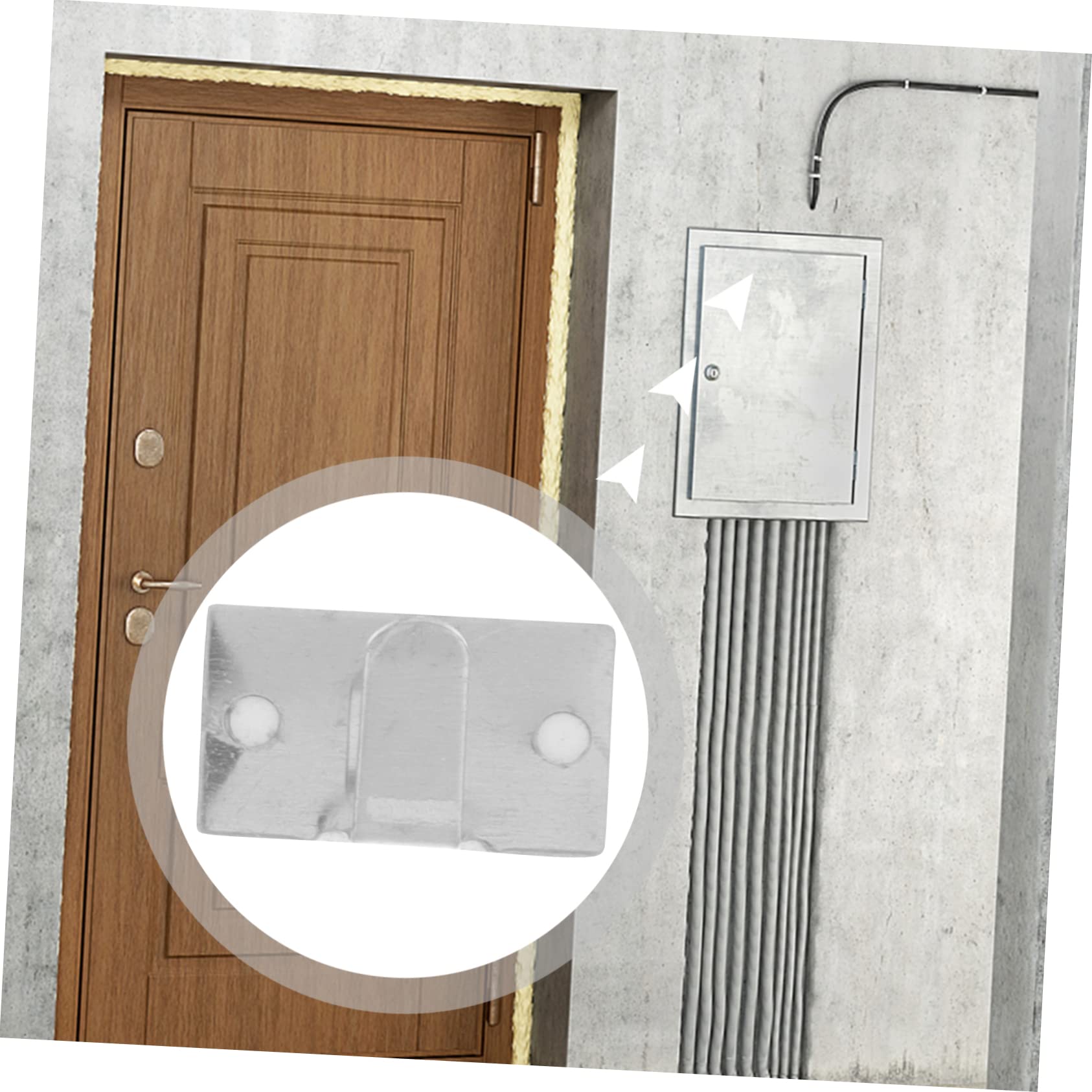 DOITOOL 3 Sets Selbstklebende Kabelclips Mit Starkem Halt Drahtklemmen Für Drahtkabel Kabel-organizer Für Geräte Schreibtisch-draht-organizer Zum Aufkleben Von Drahtclips 50 Stück * 3