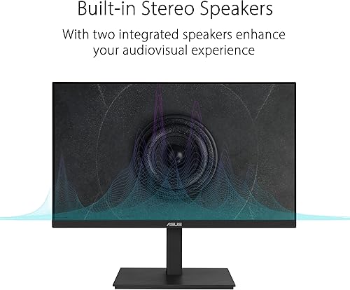 Miniatura 4 de ASUS Monitor de acoplamiento 1080P de 23.8 pulgadas (VA24ECPSN) - Full HD, IPS, 75Hz, sincronización adaptativa, altavoces, cuidado de los ojos, luz