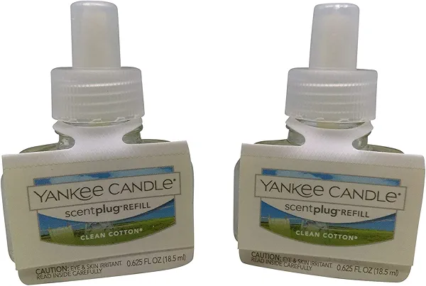 Yankee Candle Clean Cotton ScentPlug Refill 2-Pack