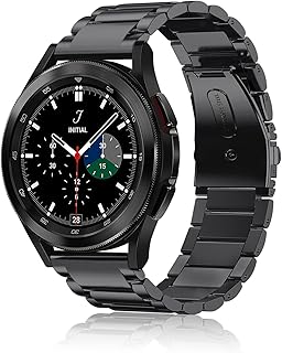 فاينتي سوار متوافق مع ساعة سامسونج جالاكسي 7 6 5 4 40 ملم 44 FE كلاسيك 47 43 42 46 ووتش برو 45 20 بديل من الستانلس ستيل عدد 1