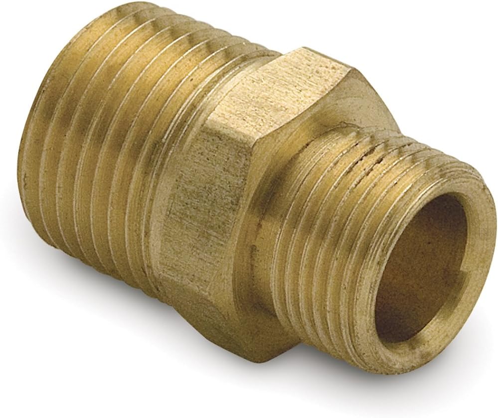 Connector Fitting (3) (3/8 Tube To 3/8 NPT Male)