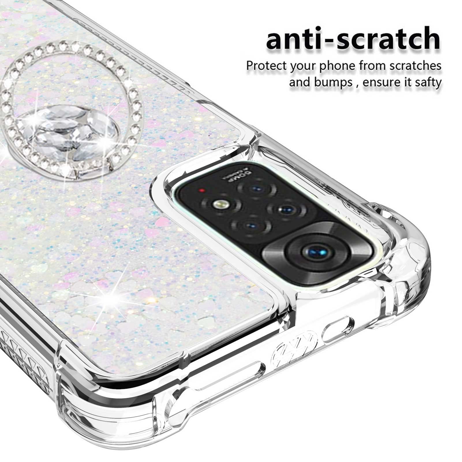 Funda Protectora Transparente Para Xiaomi Redmi Note 11 4G Y 11S 4G – Con Protector De Pantalla, Resistente A Golpes