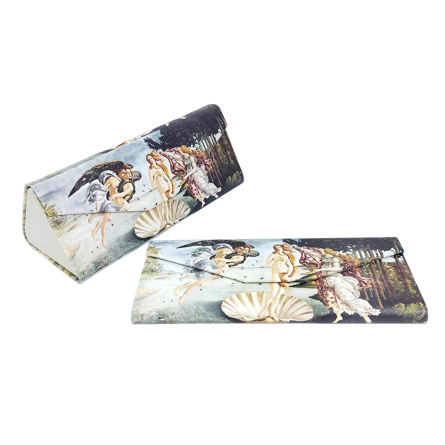 Real Sic Glasses Case for Men and Women - Magnetic Folding Hard Shell Sunglass Holder - Inspired by Activities/Hobbies