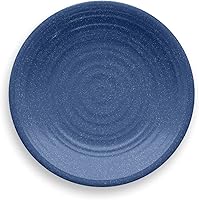 Vista 12 de Abode Homewares TarHong Planta Artisan Solid Salad Plate, 8.5", Planta (Majority Plant Based with Melamine Binder), Shatterproof, Indoor/Outdoor