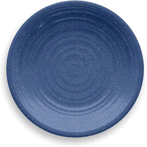 Miniatura 3 de TarHong Planta Artisan - Plato de ensalada sólido, 8.5 pulgadas, planta (base mayor de plantas con carpeta de melamina), inastillable,