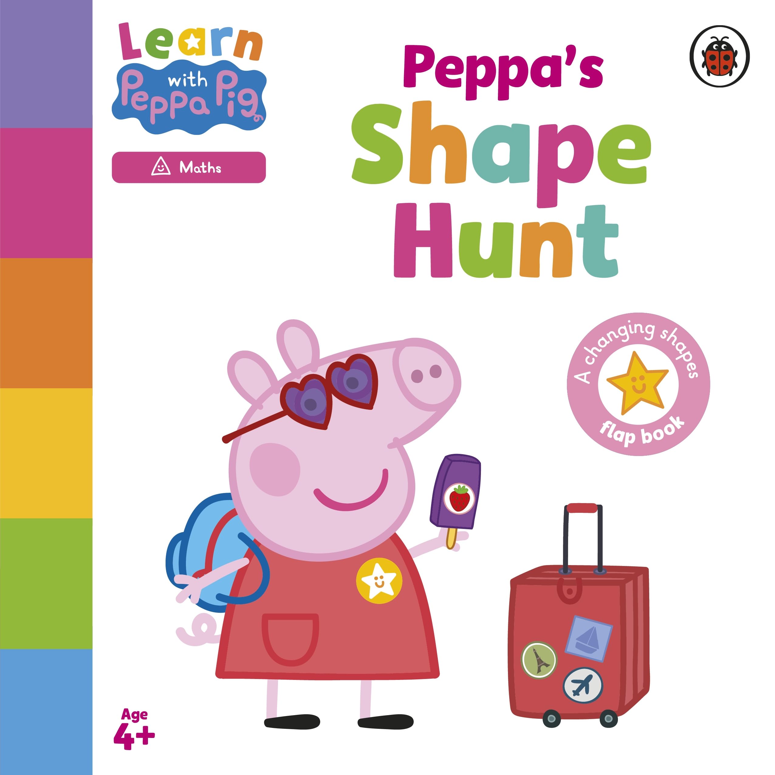 Learn with Peppa: Peppa's Shape Hunt by Peppa Pig (Board book)