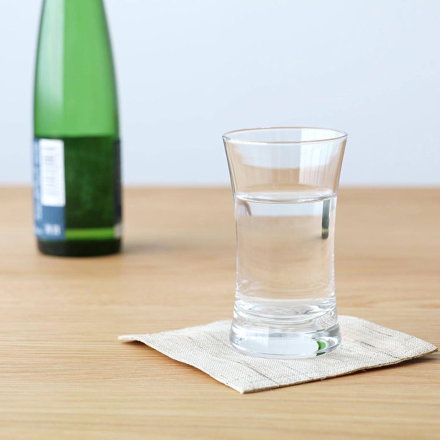 ADERIA B2201 Tengai Japanese Sake Glass, 3.4 fl oz (90 ml), Set of 6, Made in Japan, Cold Sake, Boar Mouth, Sake Bottle, Guinea, Stylish, Gift, Gift, Celebration, Father's Day, Mother's Day, Respect