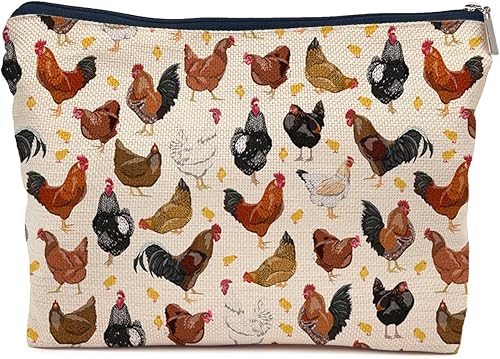 Miniatura 6 de IWXYI Just A Girl Who Love Tortles Starfish Decor Bolsa de cosméticos, Estrellas de mar y tortuga, bolsa de maquillaje para mujer, bolsa con