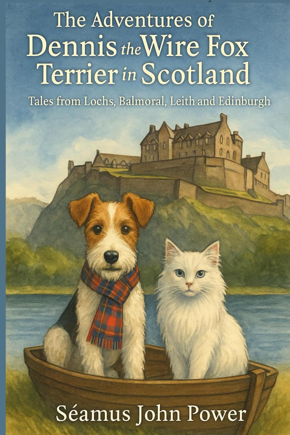 The Adventures of Dennis The Wire Fox Terrier in Scotland: Tales from Lochs,Balmoral,Leith and Edinburgh