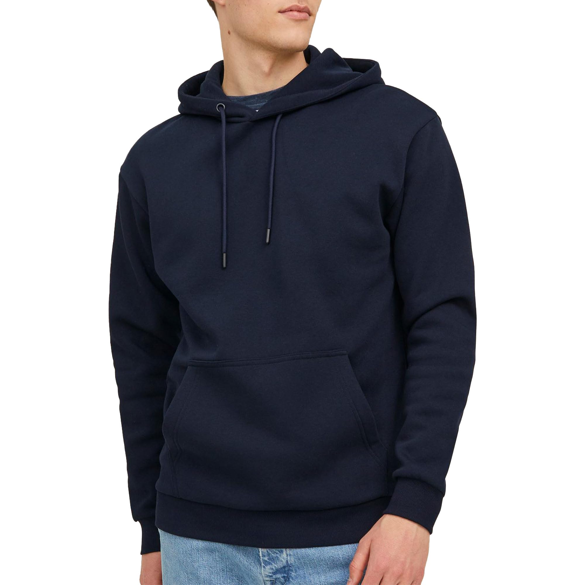 JACK & JONESmens Jjebradley Noos Sweat Hood Sweatshirt (pack of 1)