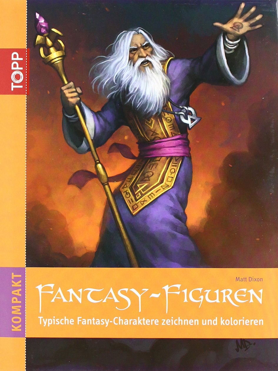 FantasyFiguren Typische FantasyCharaktere zeichnen und colorieren