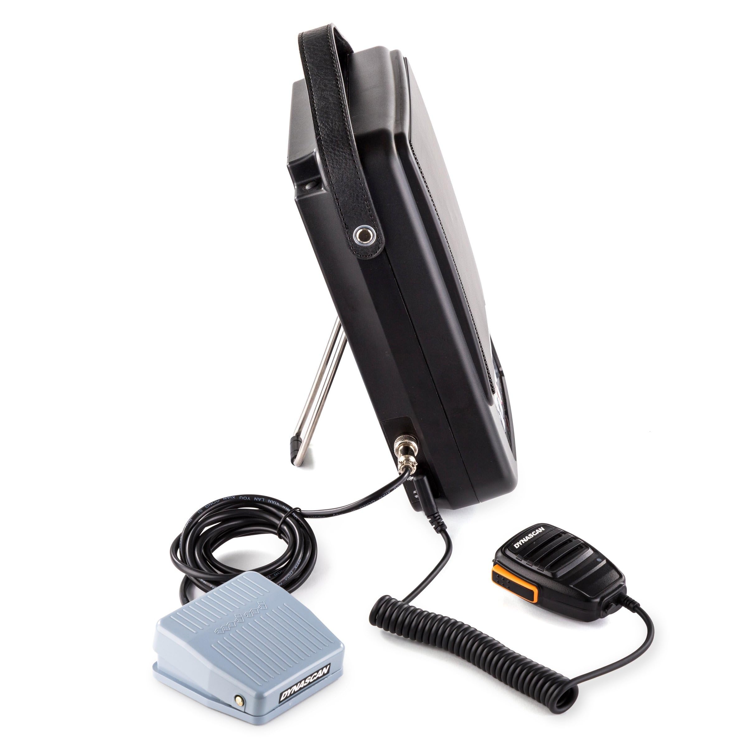 Dynascan Chef-1 - Walkie-Talkie Profesional para Hostelería y Cocina | Manos Libres con Pedal de Pie PTT, Sin Licencia (PMR-446), 16 Canales