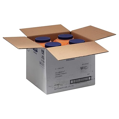 Aderezo francés cremoso Hellmanns, 1 galón -- 4 por caja.