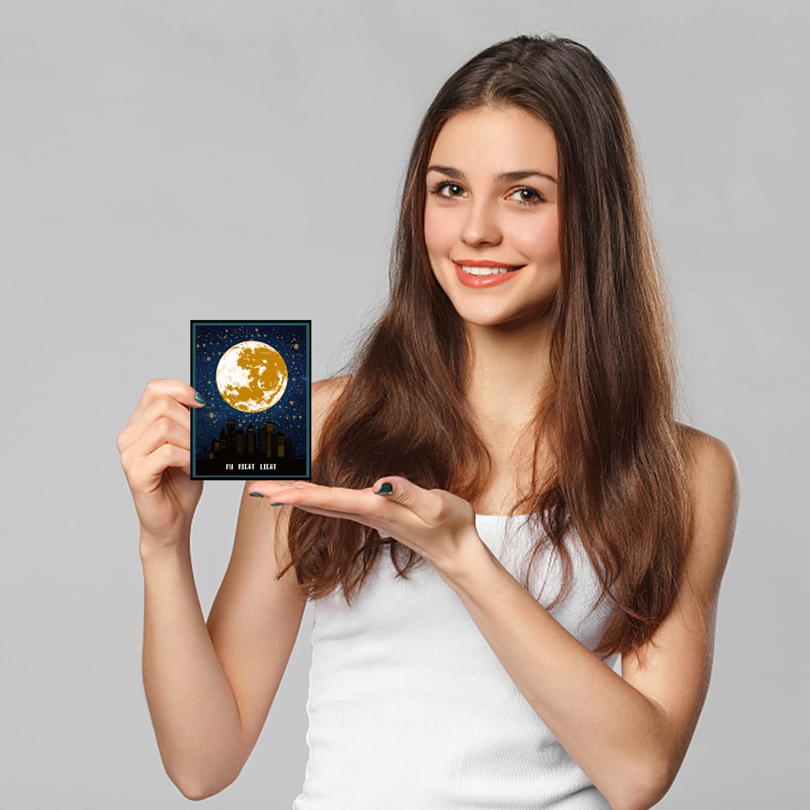 GLOBLELAND Halloween Sorcière Hibou Chat Fond Tapons Transparents Fee Agique Silicone Tapon