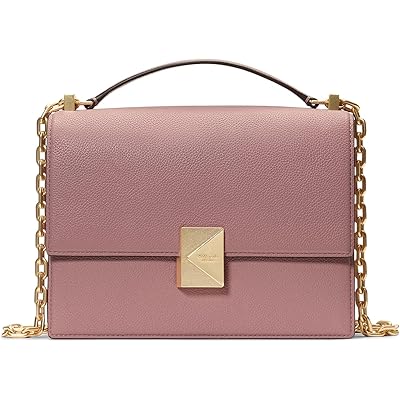 Женская сумка Kate Spade New York Deco Pebbled Leather Chain Shoulder