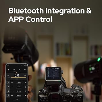Flashpoint R2 Nano Pro X3 PRO S X3PRO for Sony TTL Wireless Flash Trigger with Bluetooth & APP Touch Screen 2.4GHz X System Pro Shooting Modes Shutter Control Fast Charging (Godox X3 Pro for Sony)