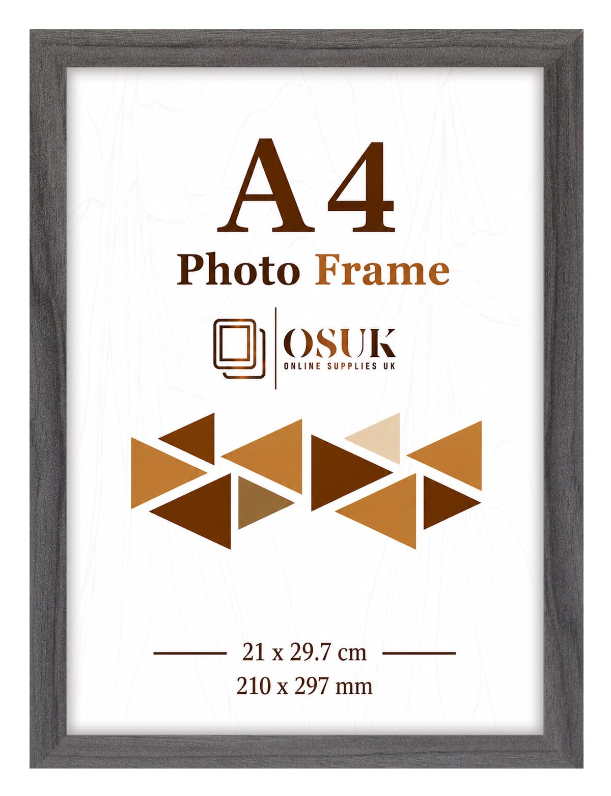 Frame Eazy Grey Osuk A4 Frame Photo Size 21 X 29.7 Cm Picture Frame Wall Art