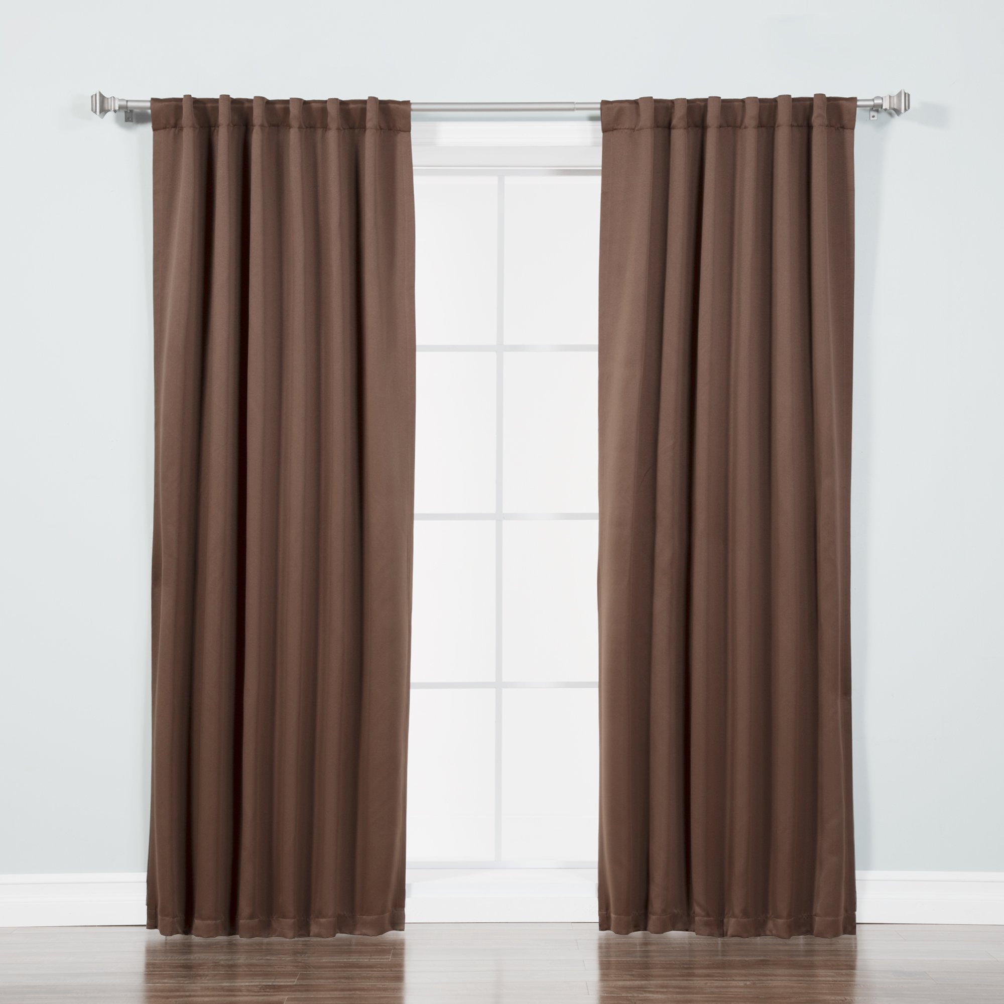 Chocolate Brown Curtains Walmart Curtains & Drapes 2023