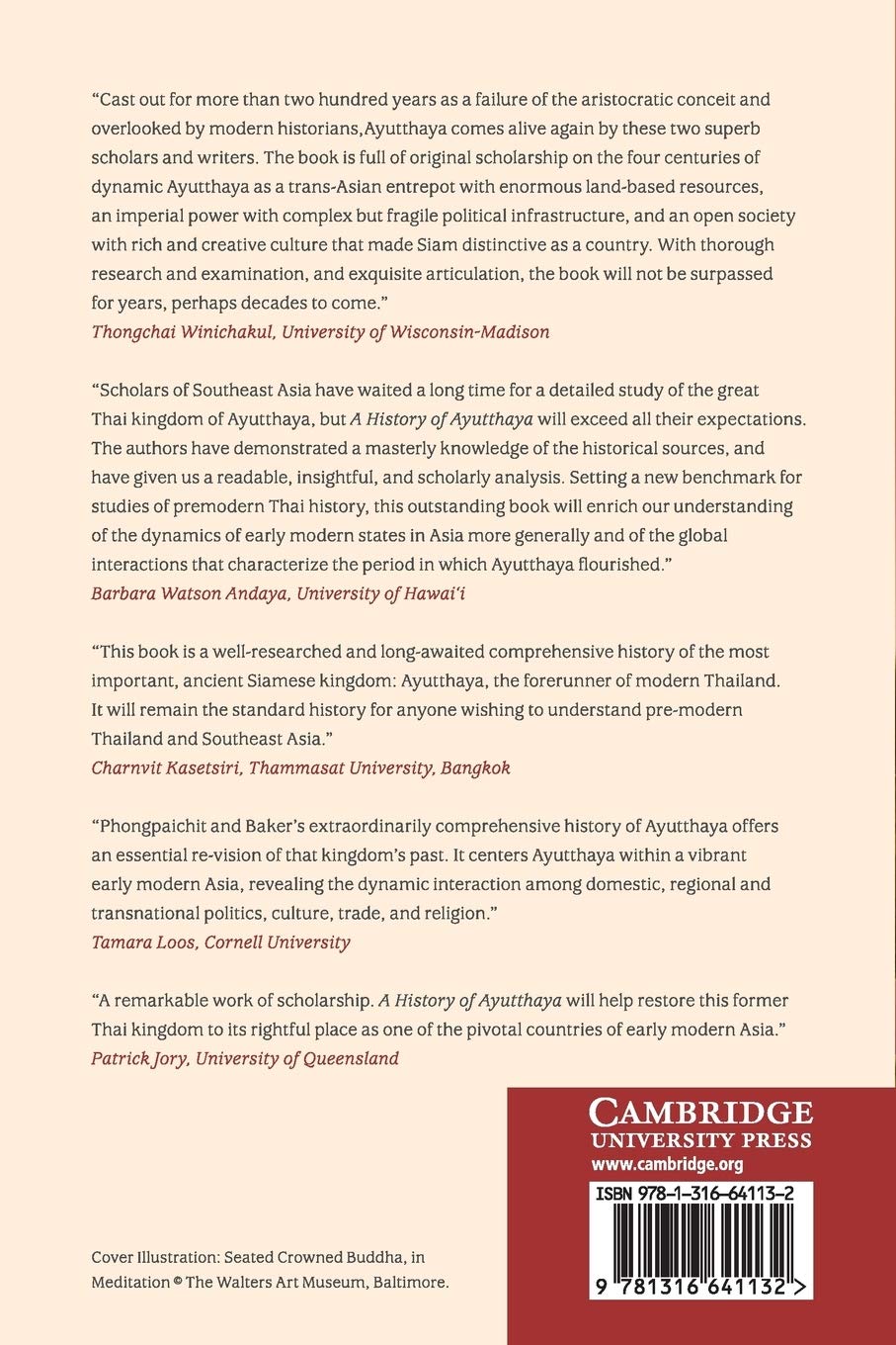 A History of Ayutthaya: Siam in the Early Modern World