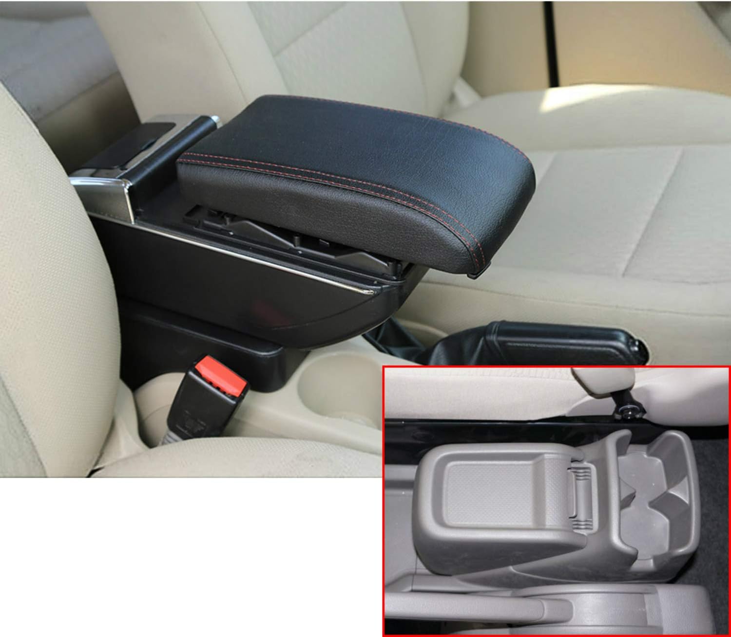 MyGone Center Console Armrest Box for 20102017 Nissan
