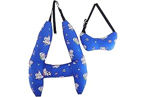 2-in-1 Car Travel Pillow with Adjustable Support