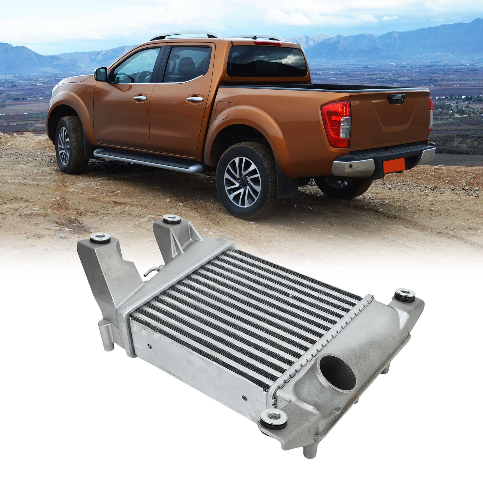 Aramox Turbocompressore Intercooler per Radiatore Aria, Compatibile con NP300 Pick-up, 14461VK500, Intercooler for NP300 Pick-up, 14461VK500