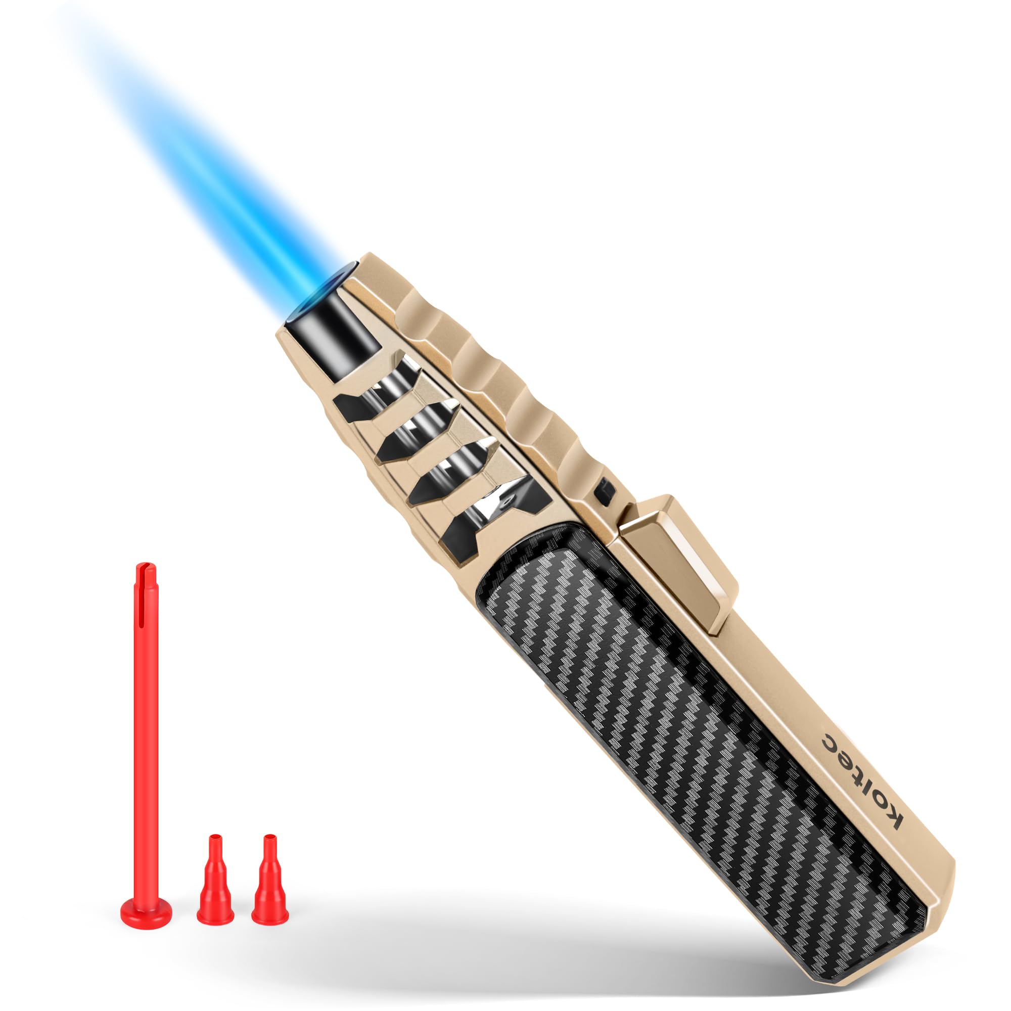 KOLTEC Refillable Windproof Jet Flame Torch