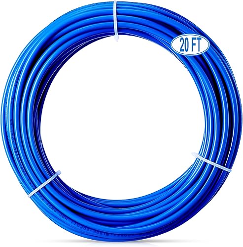 Miniatura 10 de Tubo de agua O.D.RO de 100 pies de 14 de pulgada, tubo certificado NSF para sistema de filtro de purificador de agua RO (ósmosis inversa), manguera