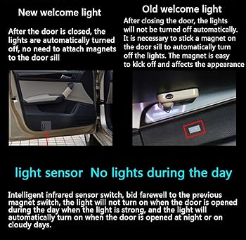 2 Pcs Custom Logo Wireless LED Projector, Car Door Light Car Welcome Light Led Car Door Logo Lights LED Puddle Lights Car Door LED Logo Projector