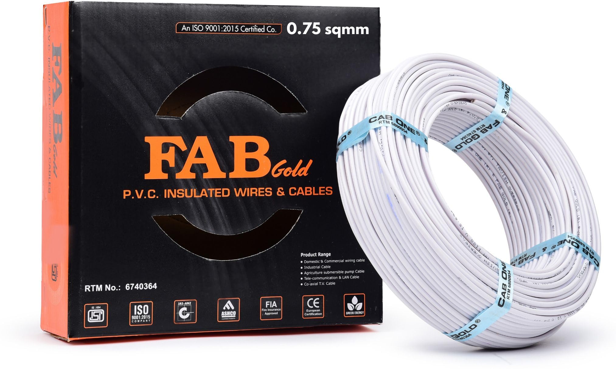 Red 1.5mm Electrical Wire - 90m, FR & Lead-Free -22 Red 1.5mm Electrical Wire - 90m, FR & Lead-Free -22