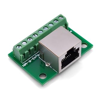RJ45 Mini Screw Terminal Breakout Board