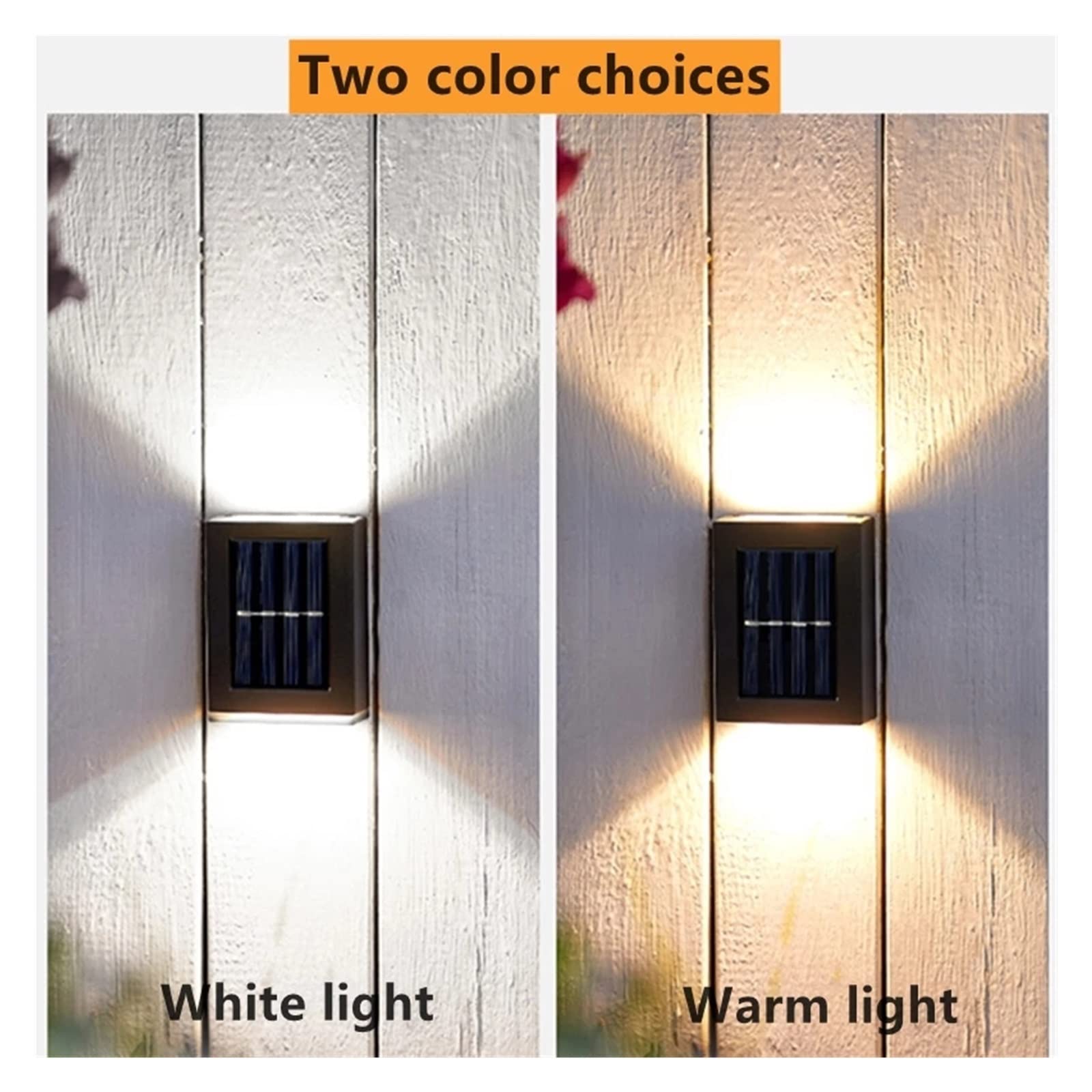 16~1 Szt. Inteligentne Oświetlenie Zewnętrzne LED Na Energię Słoneczną Wodoodporne Lampy Dekoracyjne Do Ogrodu Na Balkon Yard Street Wall Light Zewnętrzna Lampa Solarna(8pcs,Cold light)