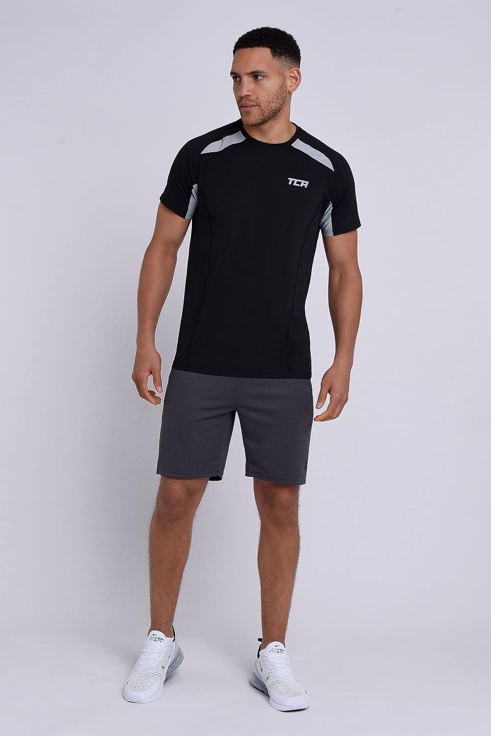 TCA Men's Short Sleeve QuickDry Performance Running/Training Top