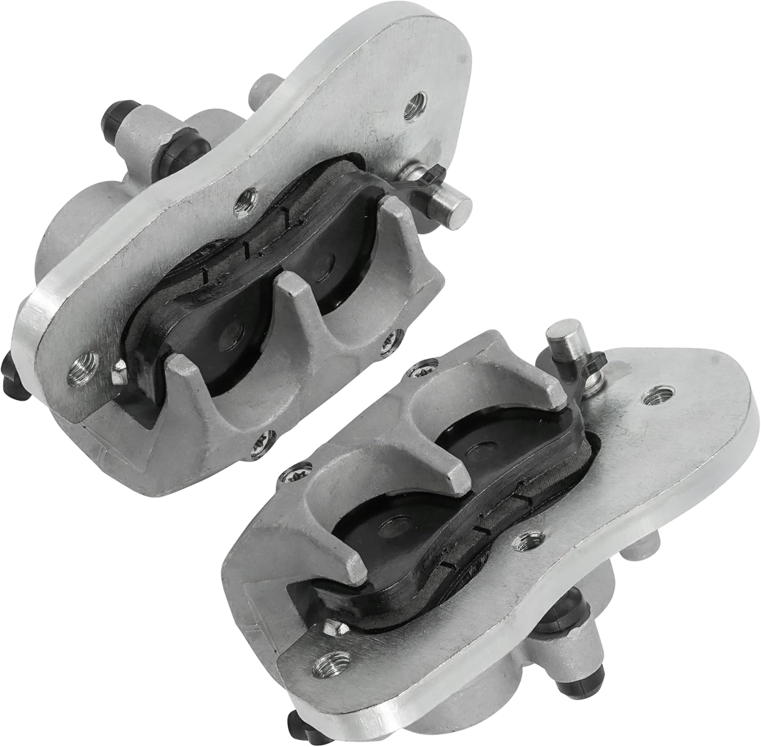 Caltric Front Brake Calipers Compatible with Can Am Defender HD5 2017 / Defender HD10 HD8 2017-2018