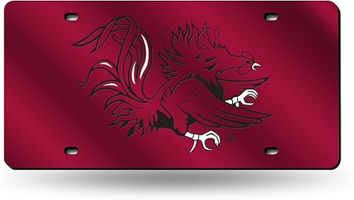 Miniatura 675 de Rico Industries Placa de matrícula de metal con incrustaciones láser de Florida Gators de la NCAA plateado,Alternativo,Negro -,Negro/Plata,Azul,azul