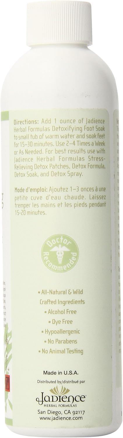 JADIENCE Detox Foot Bath for Foot Spa – Stress Relief, Anxiety, Headaches, Restless Legs & Sore' - 8oz – 4-8 Treatments