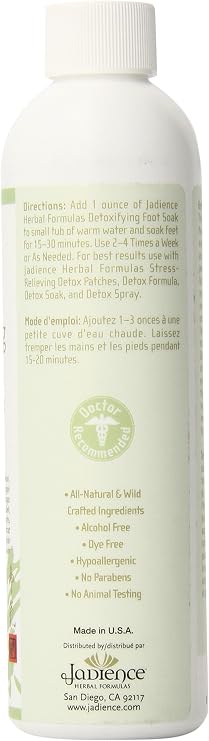 JADIENCE Detox Foot Bath for Foot Spa Stress Relief, Anxiety, Headaches, Restless Legs & Sore' - 8oz 4-8 Treatments