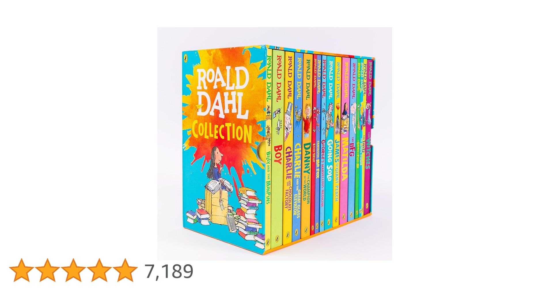 Roald Dahl オーディオブック7セット+書籍17冊 Roald Dahl オーディオブック7セット+書籍17冊 Amazon.com