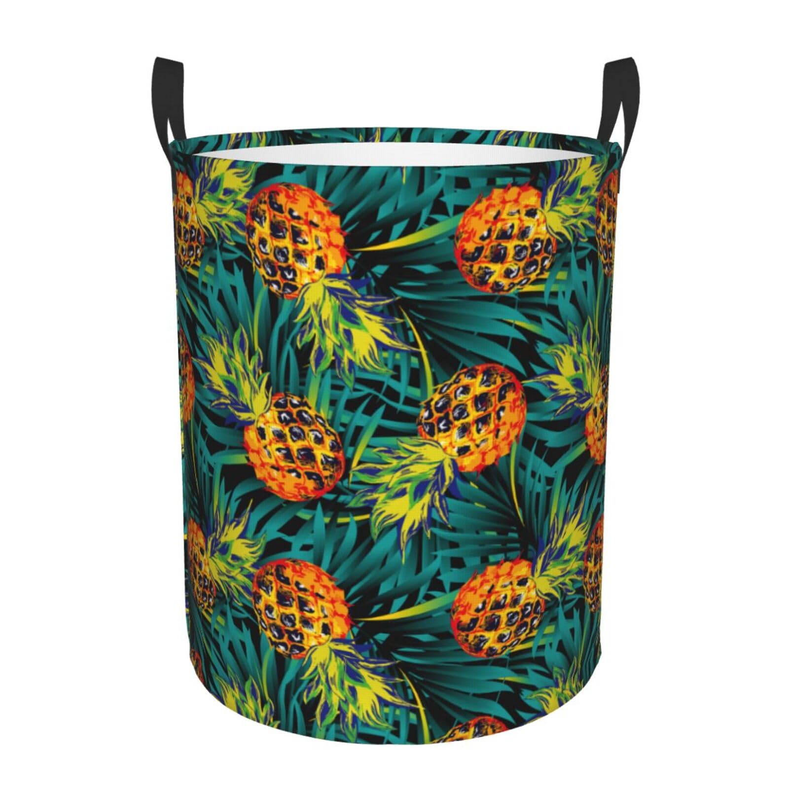 Laundry Hamper Summer Pine Laundry Basket Waterproof Personality Fashion Hampers for Laundry Large Collapsible Laundry Basket Storage Basket for Dorm and Home